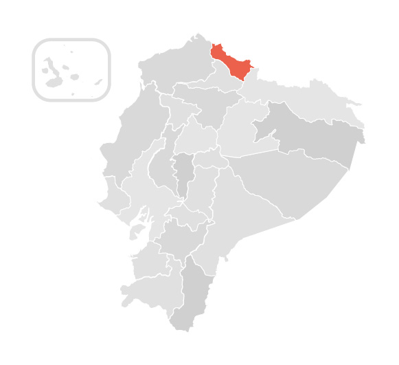 Carchi map - Ecuador Carchi map - Ecuador