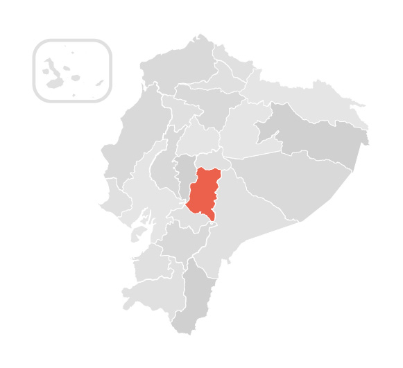 Chimborazo map - Ecuador Chimborazo map - Ecuador
