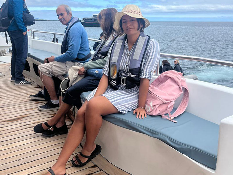 Galaxy Expeditions Education for the Future program students on free cruise